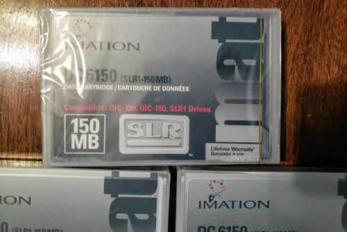 NEW Imation DC6150 data cartridge 150 MB 46155 SLR1 QIC-120 QIC-150 