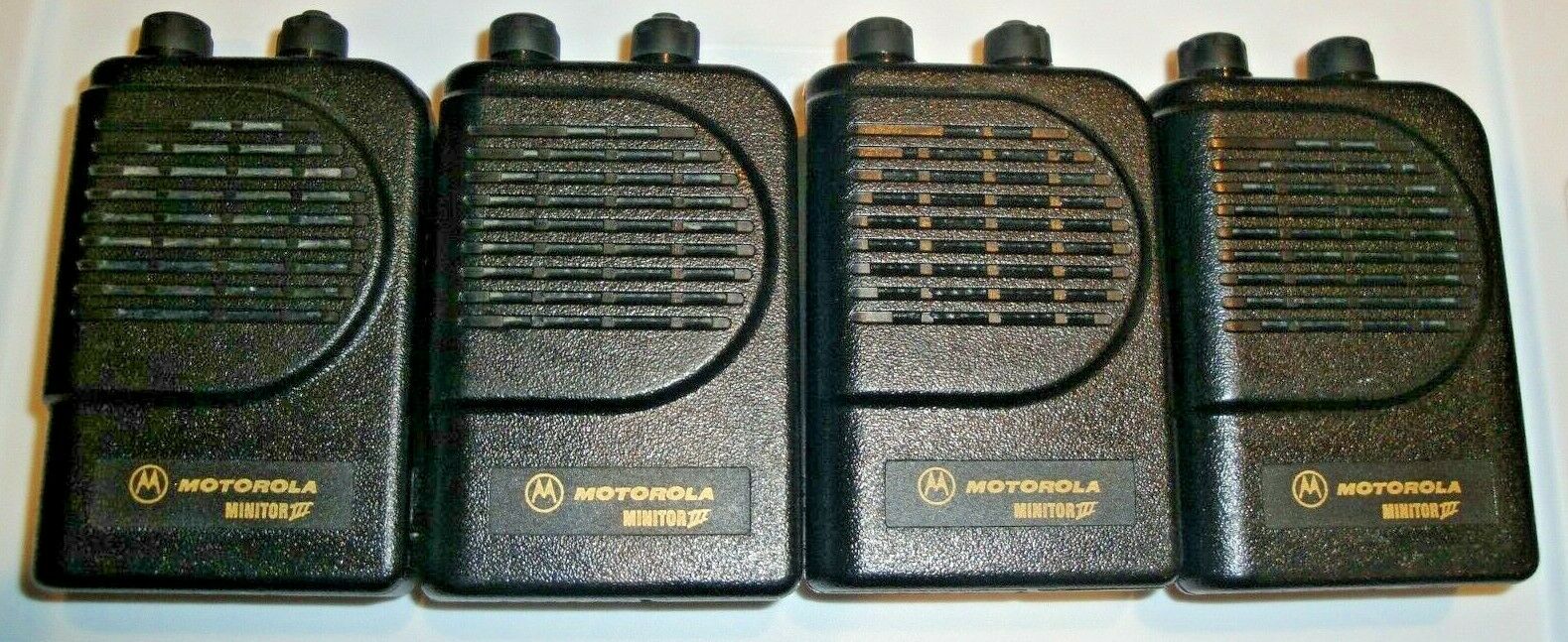 2 X Leather case Motorola pager Minitor 3 and Apollo 100/101,etc.heavy duty